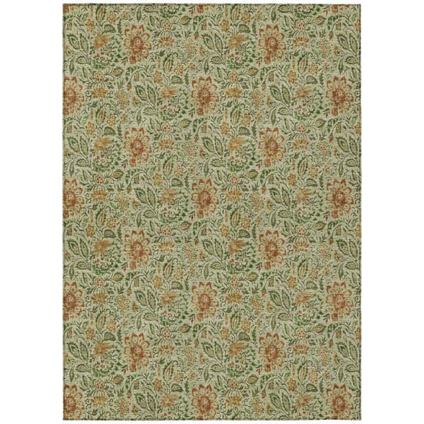 Bungalow Rose Fareham Floral Rug & Reviews Wayfair